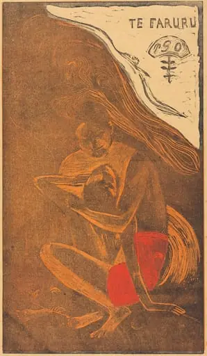 Te Faruru (They are Making Love Here), by Paul Gauguin
