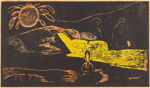 Te Po (The Long Night), by Paul Gauguin