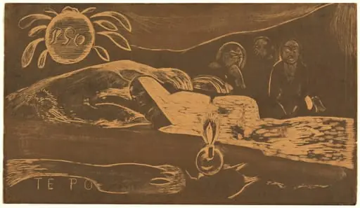 Te Po (The Long Night), by Paul Gauguin