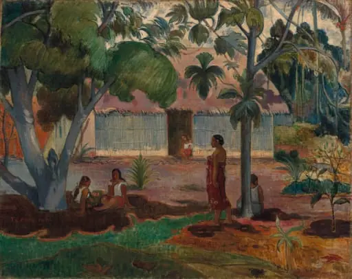 The Large Tree, by Paul Gauguin
