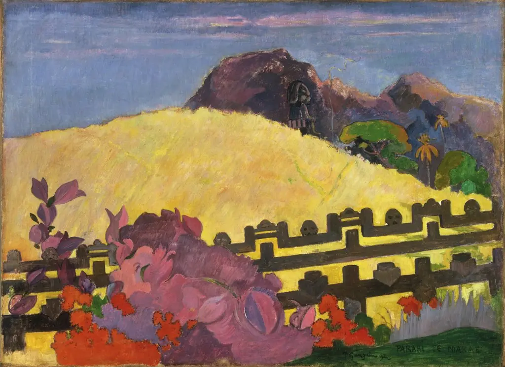 The Sacred Mountain (Parahi Te Marae), by Paul Gauguin