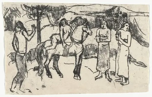 Untitled, by Paul Gauguin