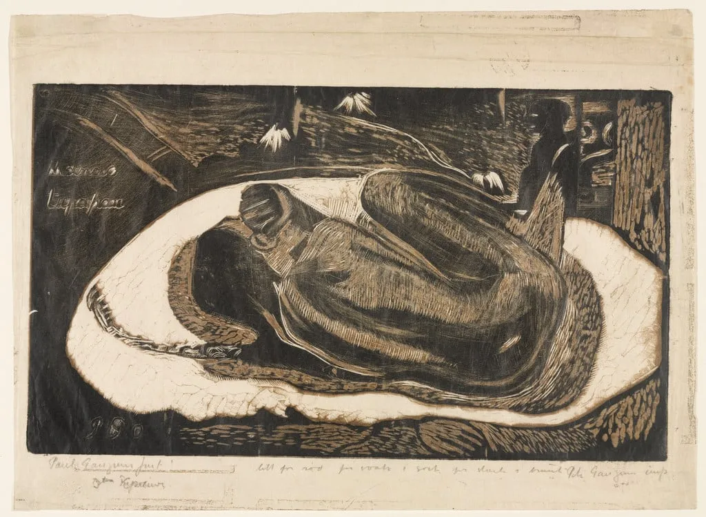 Untitled, by Paul Gauguin, ink, 1894