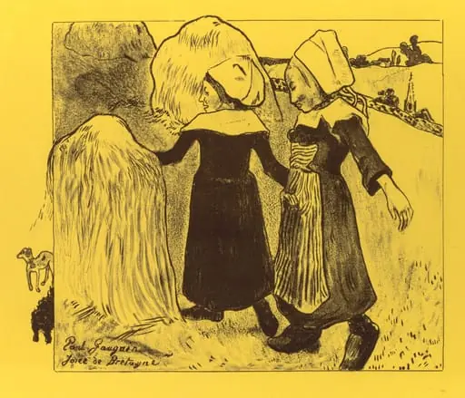 Volpini Suite: Joys of Brittany (Joies de Bretagne), by Paul Gauguin