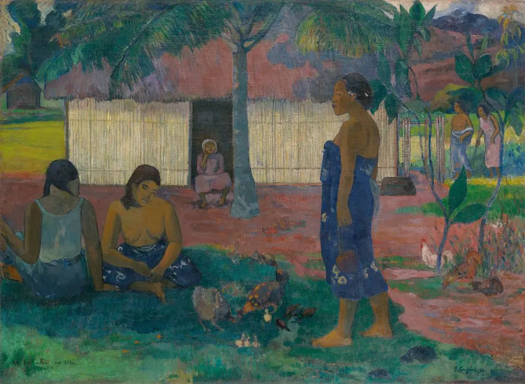 Why Are You Angry? (No Te Aha Oe Riri), by Paul Gauguin