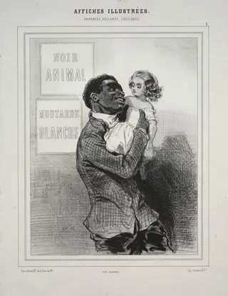 Affliches Illustrées, by Paul Gavarni, 1845