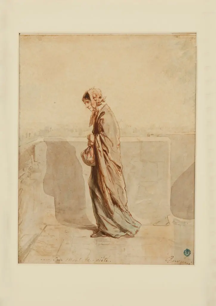 Au Mont de piété, by Paul Gavarni