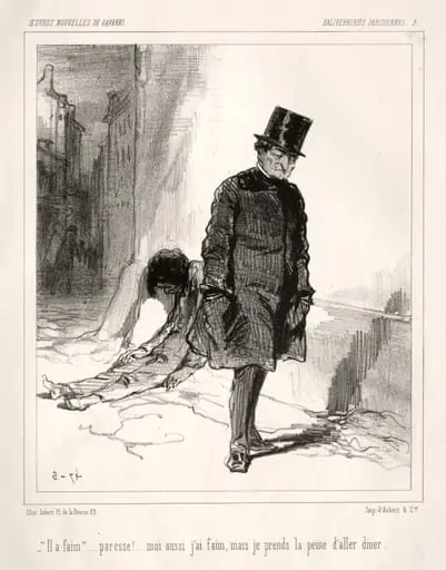 Baliverneries Parisiennes, by Paul Gavarni