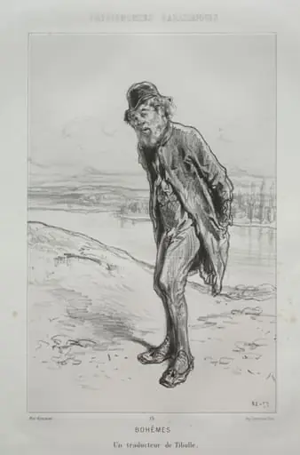 Bohèmes, by Paul Gavarni