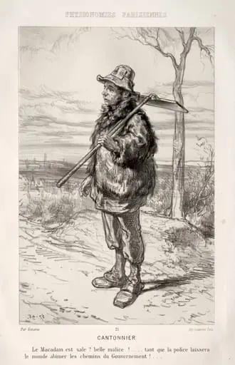 Cantonnier, by Paul Gavarni