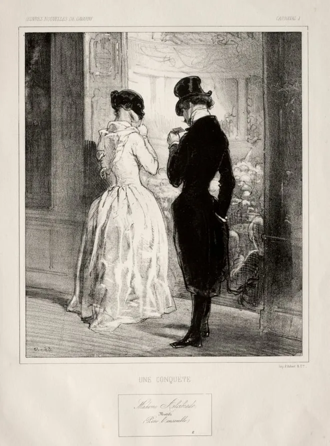 Carnaval, by Paul Gavarni, 1844