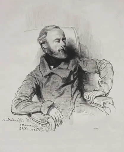 Ch. Chandellier, by Paul Gavarni