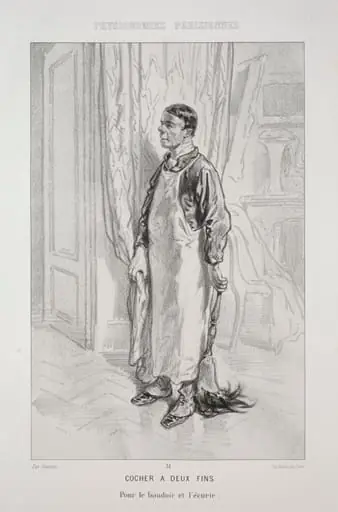 Cocher à deux Fins, by Paul Gavarni