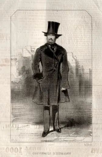 Costumes d' Humann, by Paul Gavarni