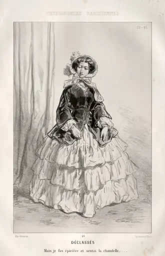 Déclassés, by Paul Gavarni