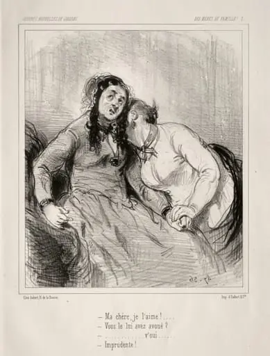 Des Mères de Famille!, by Paul Gavarni