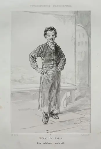 Enfant de Paris, by Paul Gavarni