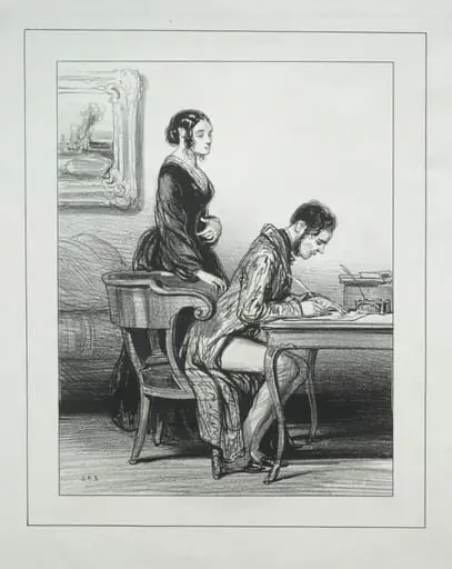 Fourberies de Femmes, by Paul Gavarni