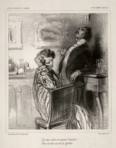 Gentils Hommes Bourgeois, by Paul Gavarni