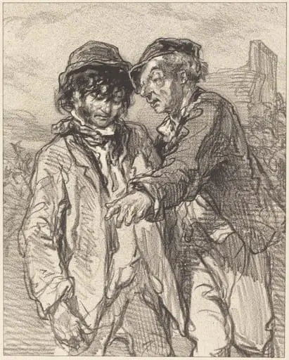 Histoire d'en dire deux, by Paul Gavarni