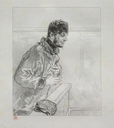 I should like to remark to M. Le Président that I have been made to play a part unworthy of a gallant man, by Paul Gavarni