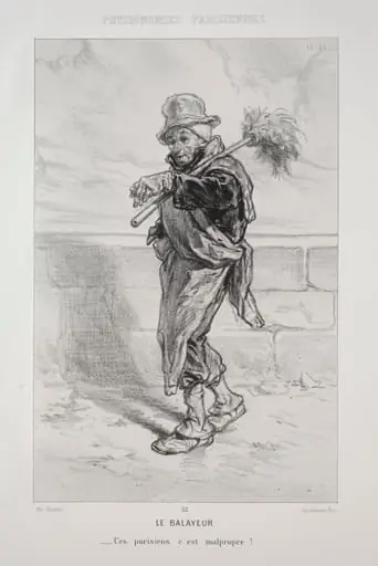 Le Balayeur, by Paul Gavarni