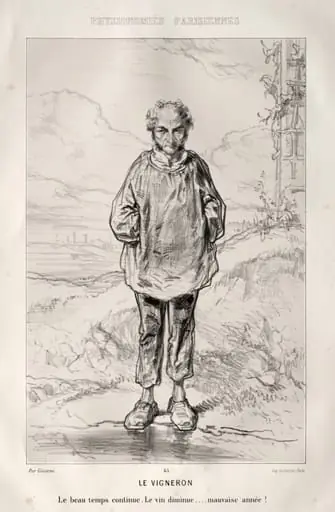 Le Vigneron, by Paul Gavarni