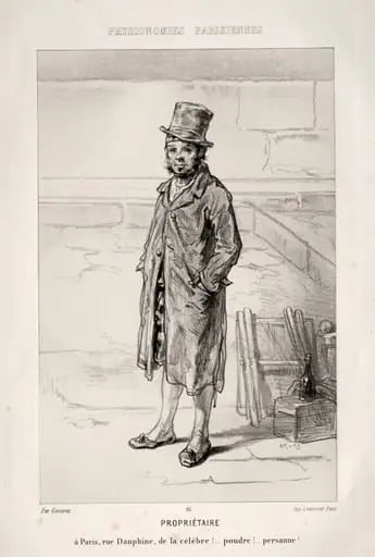 Propriétaire, by Paul Gavarni