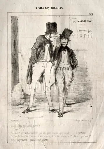 Revers des Médailles, by Paul Gavarni