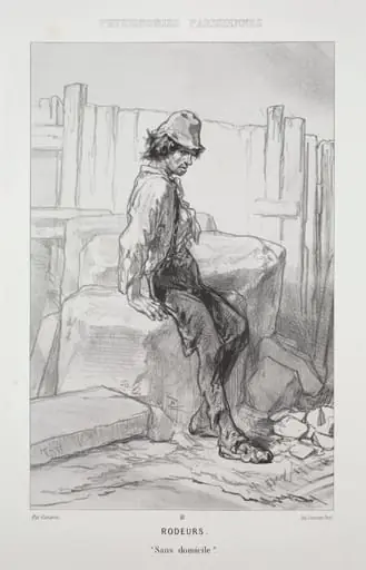 Rodeurs, by Paul Gavarni