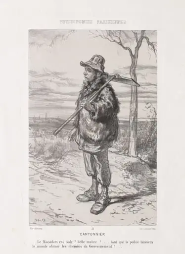 Street Sweeper, by Paul Gavarni