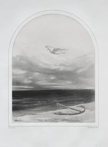 The White Dove, by Paul Gavarni