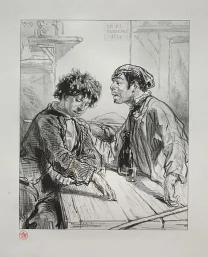 Young man, you have capital, but no experience.  That doesn't matter, you interest me, by Paul Gavarni