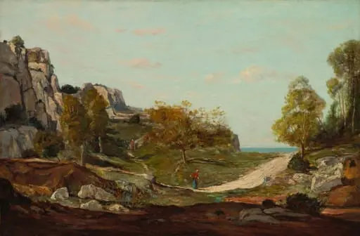 Landscape at Saint-André, Near Marseilles, by Paul Guigou