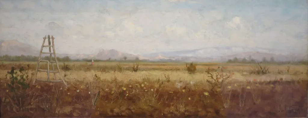 Landscape in Southern France, by Paul Guigou, unspecified, 1870