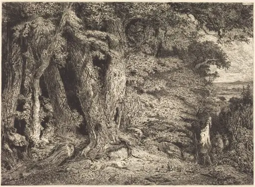 Entrance to the Forest, by Paul Huet