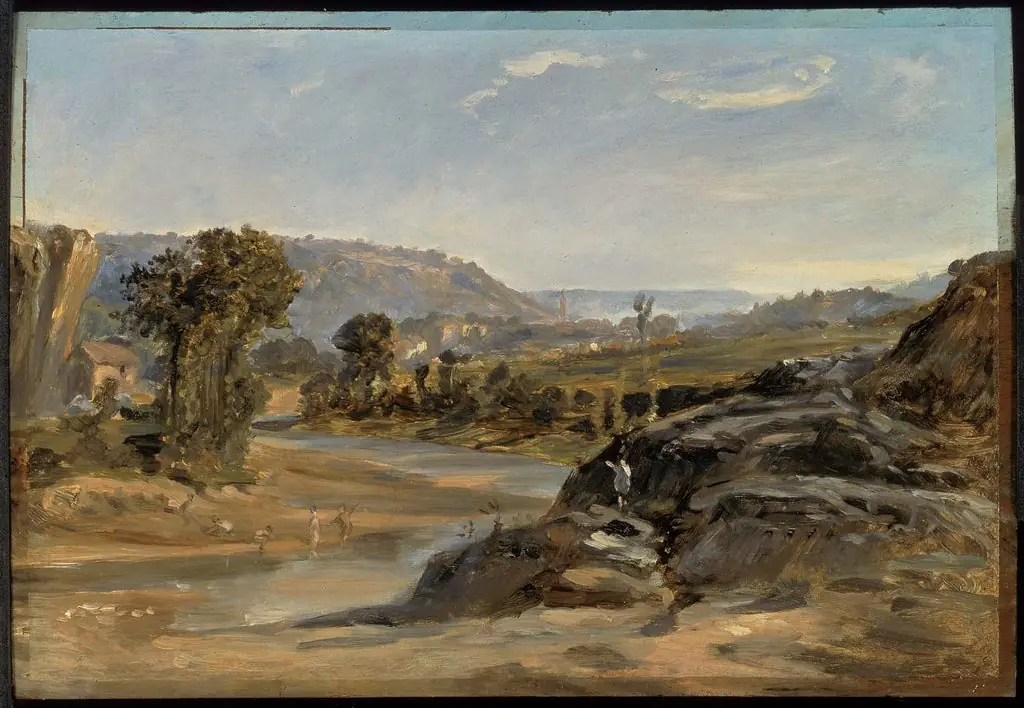 Landscape in the South of France, by Paul Huet