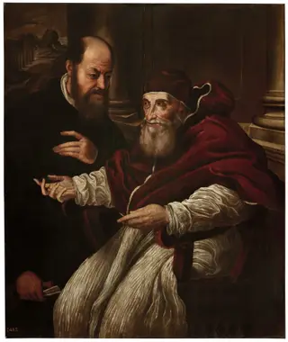 Paul III with a prelate