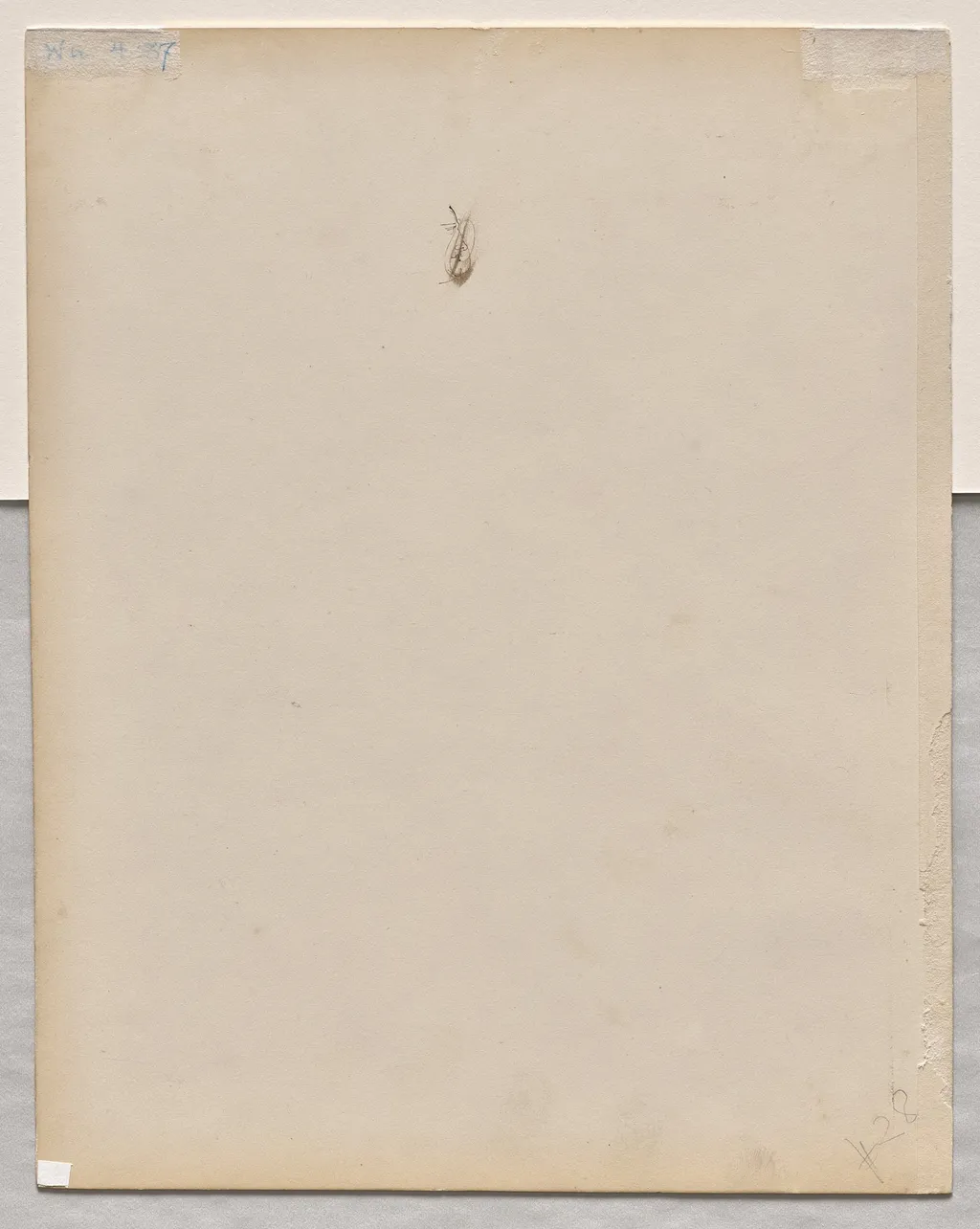 Face in Profile (verso), by Paul-Jacques-Aimé Baudry, 1864