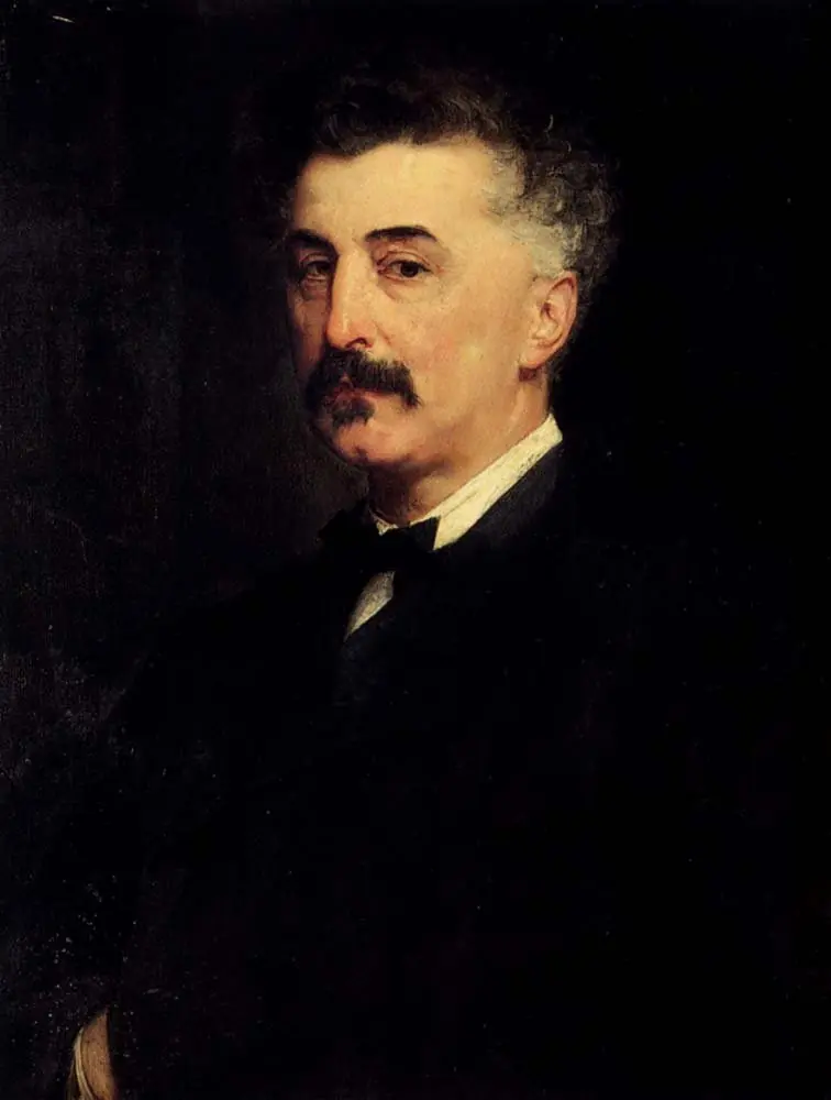 Portrait of Platon Chikhachov, by Paul-Jacques-Aimé Baudry
