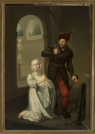 Virtuous nun, by Paul Joseph Bardou