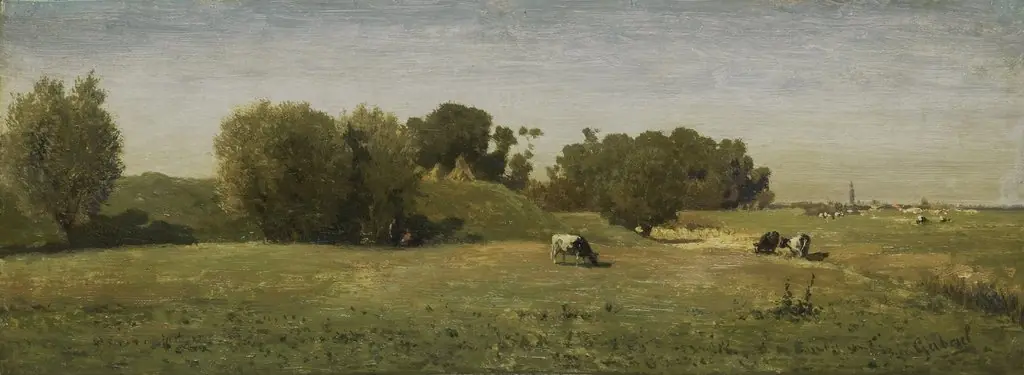 Landscape near Abcoude, by Paul Joseph Constantin Gabriël