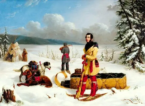 Scene in the Northwest: Portrait of John Henry Lefroy, by Paul Kane