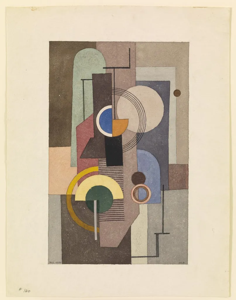 Untitled, by Paul Kelpe, watercolor, 1928