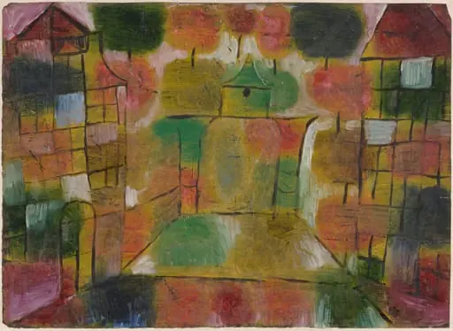 Baum und Architektur--Rhythmen (Tree and Architecture--Rhythms), by Paul Klee