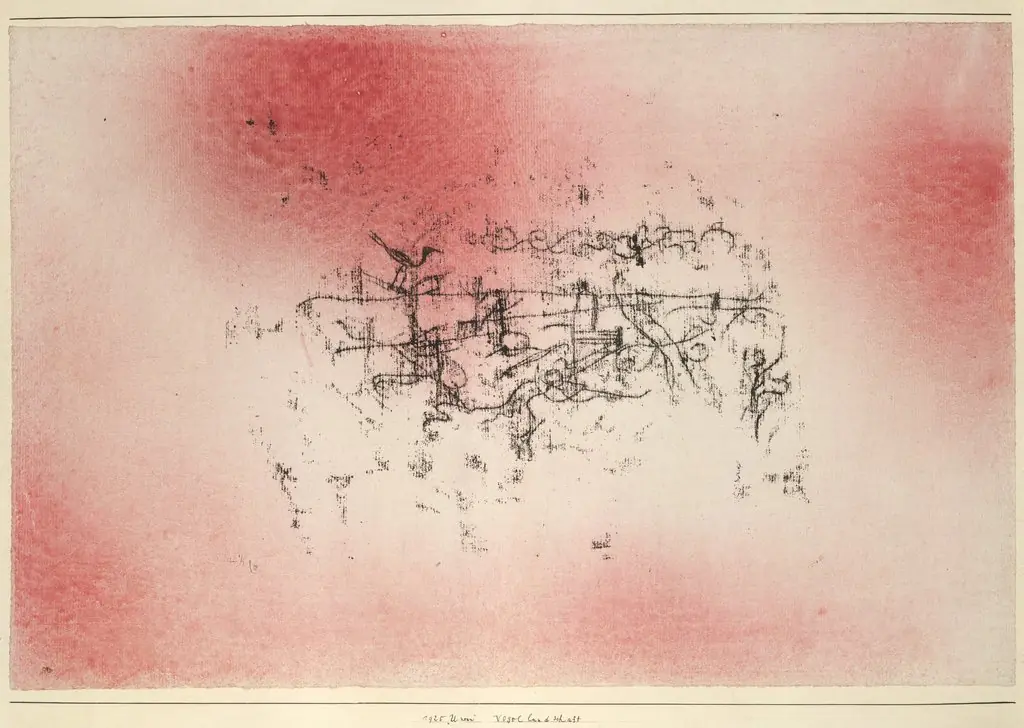 Bird Landscape, by Paul Klee, 1925