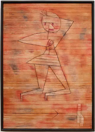Fleeing Ghost — Paul Klee