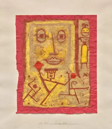 God of War, by Paul Klee