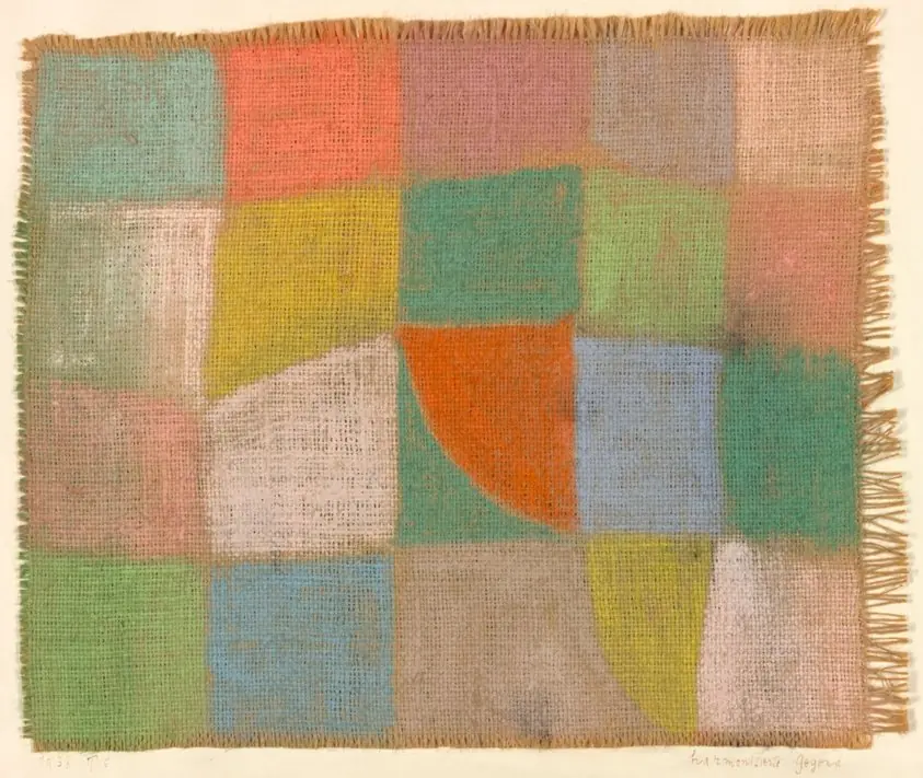 Harmonized Region, by Paul Klee