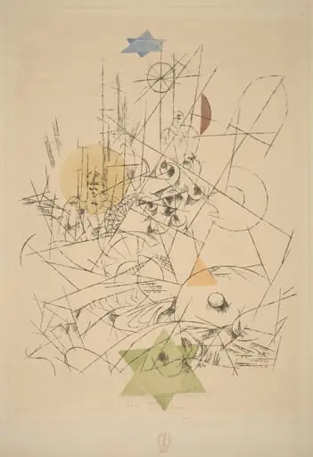 Hope and Destruction (Zerstörung und Hoffnung), by Paul Klee